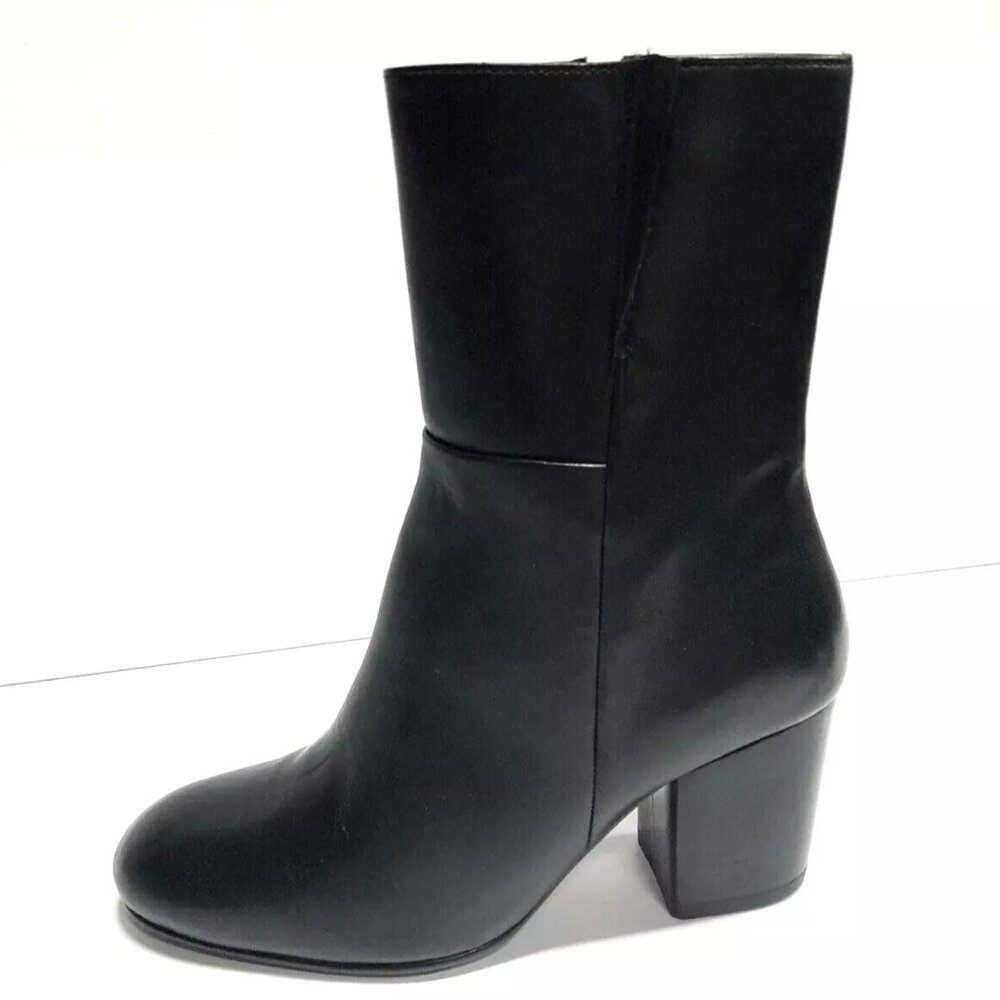 Seychelles Wild Ride Womens Leather Boot Black Size 6.5 M